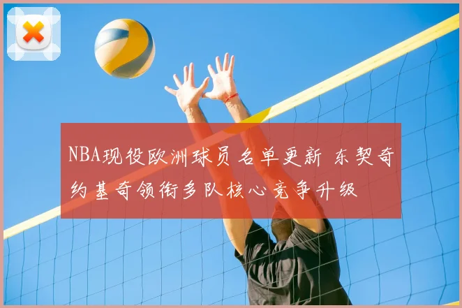 NBA现役欧洲球员名单更新 东契奇约基奇领衔多队核心竞争升级